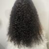 Black Virgin Human Hair SDD Half Caste Curly Wig