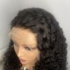 Black Virgin Human Hair SDD Half Caste Curly Wig
