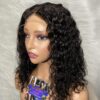 image00016 Black Virgin Human Hair Water Curls Wig (4x4 Lace Closure)