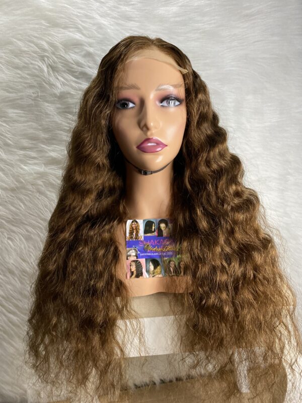 image00017 Virgin Human Hair Deep Wavy Wig