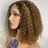 image00021 Virgin Human Hair Kinky Curls Wig