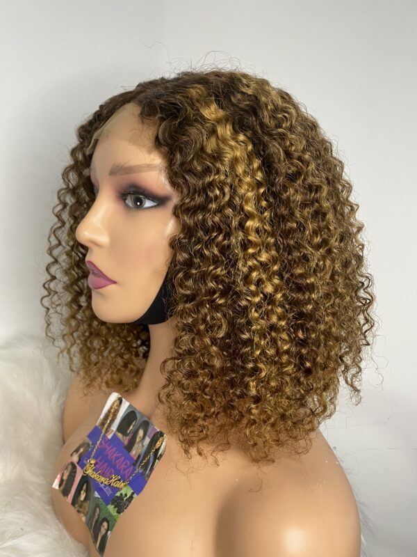 image00021 Virgin Human Hair Kinky Curls Wig