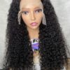 image00021 Virgin Human Hair Jerry Curls 13x4 lace frontal Wig