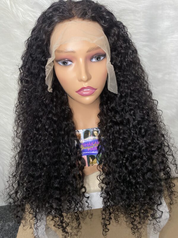 image00021 Virgin Human Hair Jerry Curls 13x4 lace frontal Wig