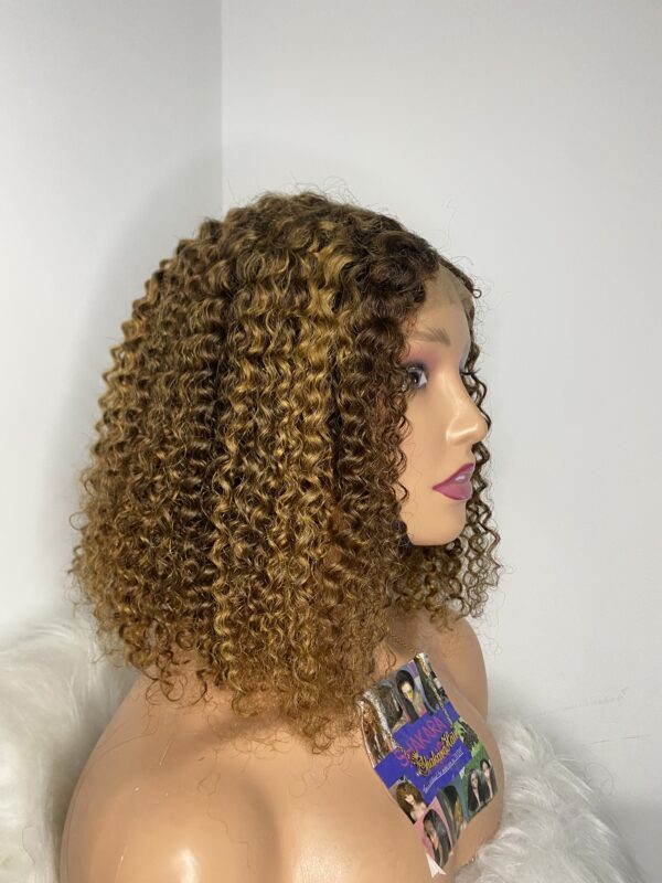 image00022 Virgin Human Hair Kinky Curls Wig