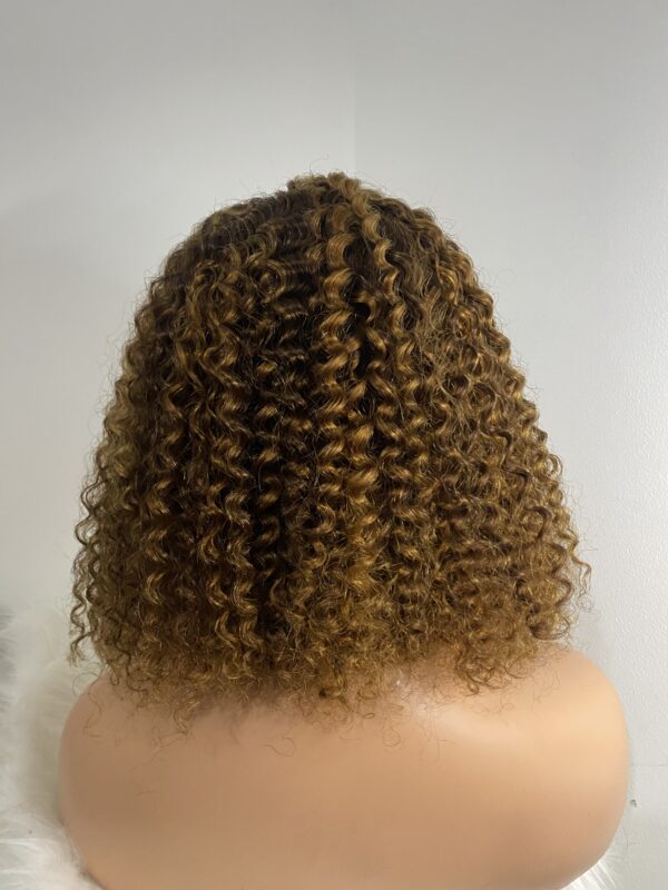 image00023 Virgin Human Hair Kinky Curls Wig