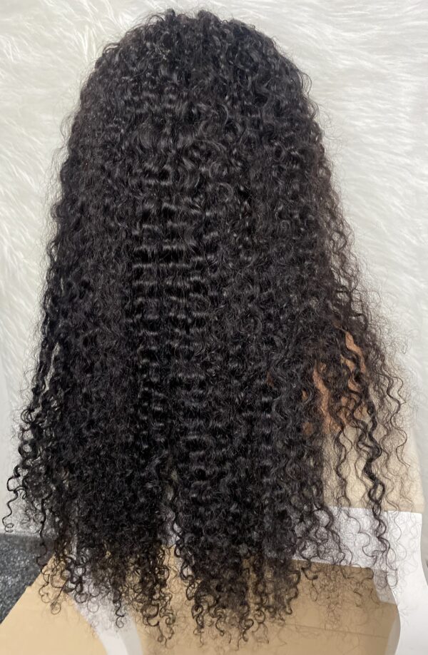 image00025 Virgin Human Hair Jerry Curls 13x4 lace frontal Wig