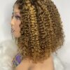 image00025 Virgin Human Hair Kinky Curls Wig