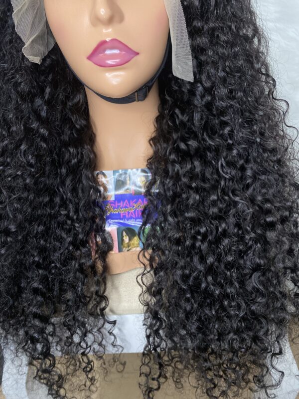 image00026 Virgin Human Hair Jerry Curls 13x4 lace frontal Wig