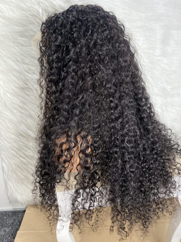 image00027 Virgin Human Hair Jerry Curls 13x4 lace frontal Wig