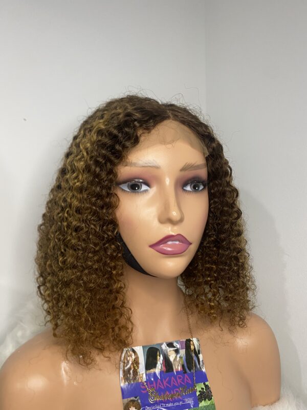 image00030 Virgin Human Hair Kinky Curls Wig