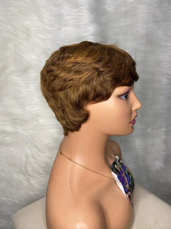81eDBfNxU8L._AC_SL1500_ Human Hair Wig.Rihanna style Pixie cut(black, wine, highlights)