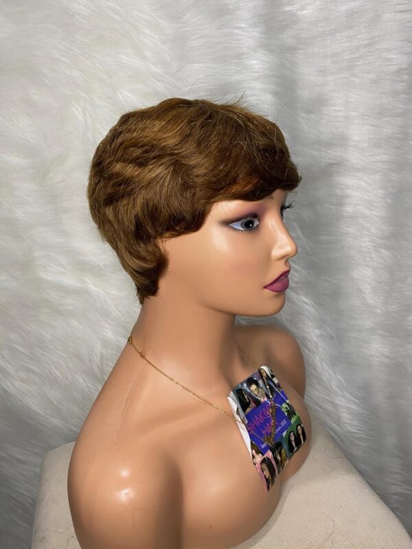 81w93WylrDL._AC_SL1500_ Human Hair Wig.Rihanna style Pixie cut(black, wine, highlights)