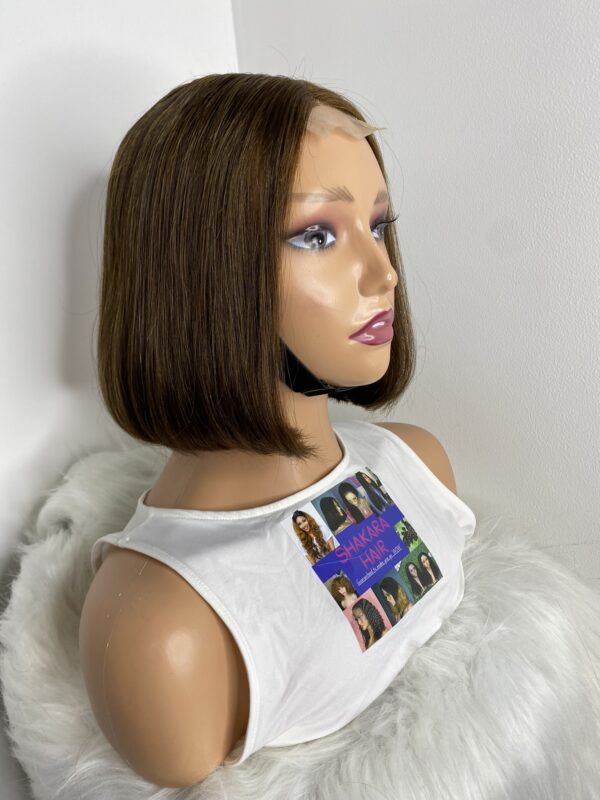 IMG_0029 Raw Vietnamese Human Hair Bonestraight Bob SDD 10 Inches Wig