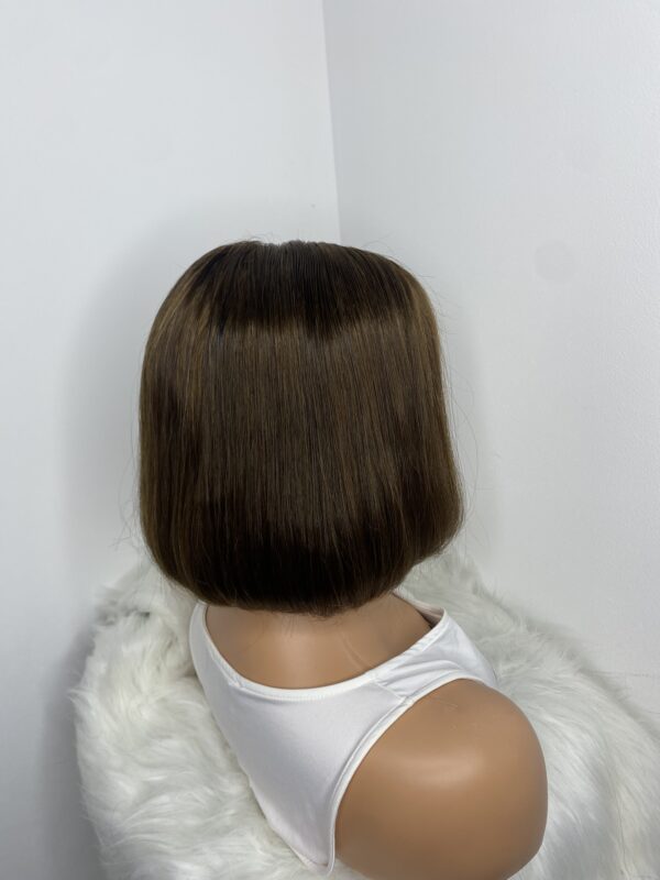 IMG_0048 Raw Vietnamese Human Hair Bonestraight Bob SDD 10 Inches Wig