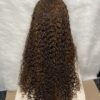 IMG_0253 SDD Virgin human Hair Pixie Curl 28inches Wig (Brown and Highlights)