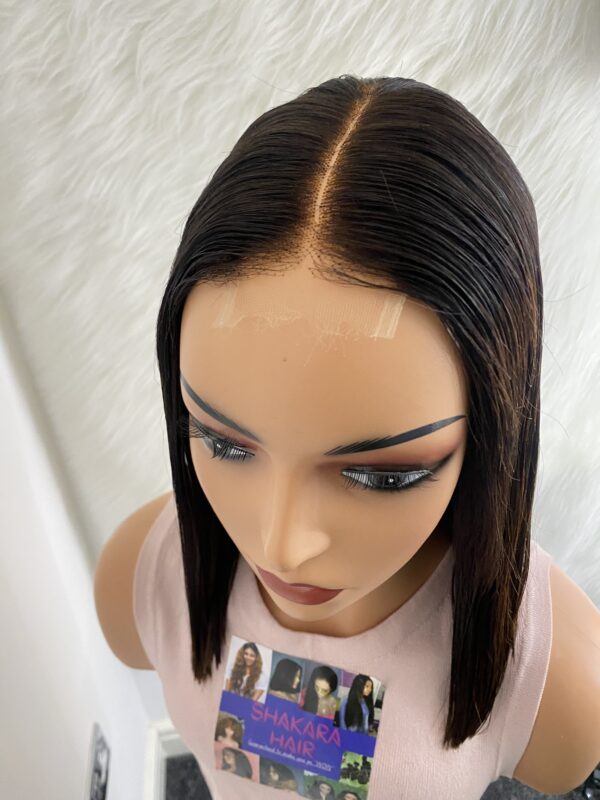 IMG_0365 Raw Single donor Vietnamese Human Hair SDD Wig. HD closure. (12inches and 14inches available)