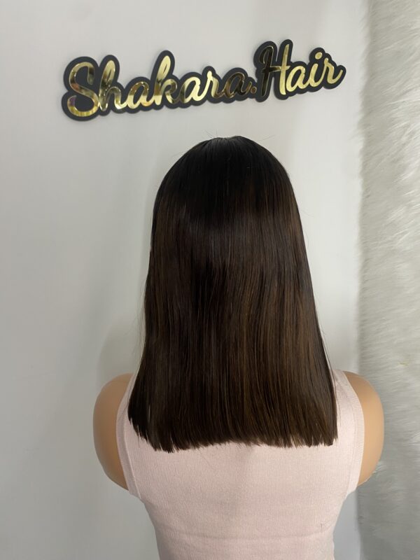 IMG_0398 Raw Single donor Vietnamese Human Hair SDD Wig. HD closure. (12inches and 14inches available)