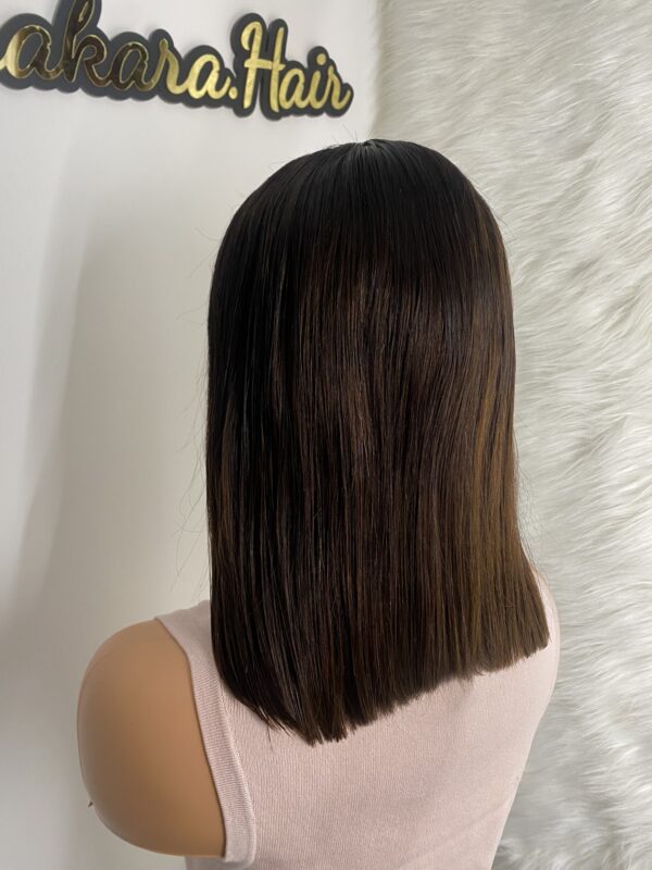 IMG_0407 Raw Single donor Vietnamese Human Hair SDD Wig. HD closure. (12inches and 14inches available)