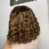 IMG_0753 SDD Virgin human Hair Pixie Curl 14 inches Wig (Highlights)