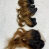 IMG_0980 Virgin human hair Bouncy Ombre DD Bundles & 4x4 Lace Closure