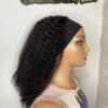 IMG_0989 Headband Virgin Human hair Kinky curly wig (24 inches)