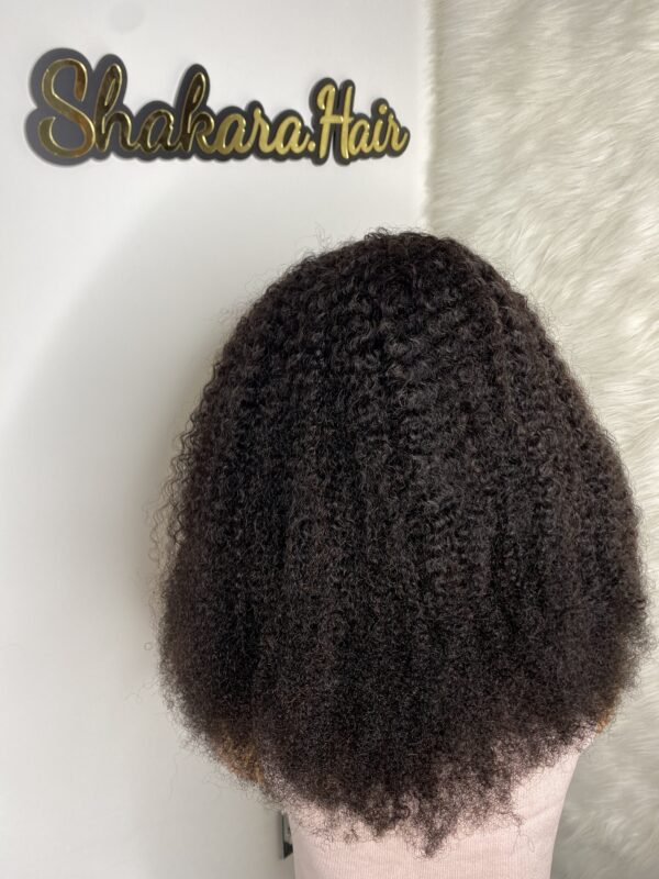 IMG_0997 Headband Virgin Human hair Kinky curly wig (24 inches)