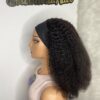 IMG_1005 Headband Virgin Human hair Kinky curly wig (24 inches)