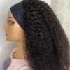 IMG_1006 Headband Virgin Human hair Kinky curly wig (24 inches)