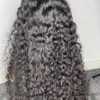 IMG_2061 Virgin human Hair Water Curly 30inches Wig (Black)