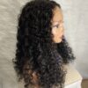 IMG_2396 Human Hair Water Curls 20 inches Wig (Black, Wine & Highlights colors)