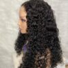 IMG_2401 Human Hair Water Curls 20 inches Wig (Black, Wine & Highlights colors)
