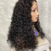 IMG_2421 Human Hair Water Curls 20 inches Wig (Black, Wine & Highlights colors)
