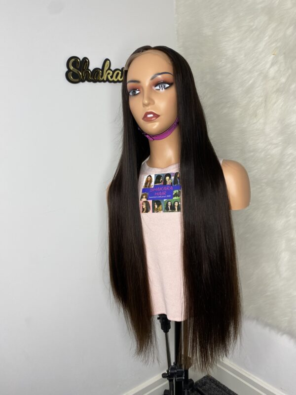 IMG_2715 Raw Single donor Vietnamese Human Hair baby thin Wig. HD closure (28inches and 32inches available)