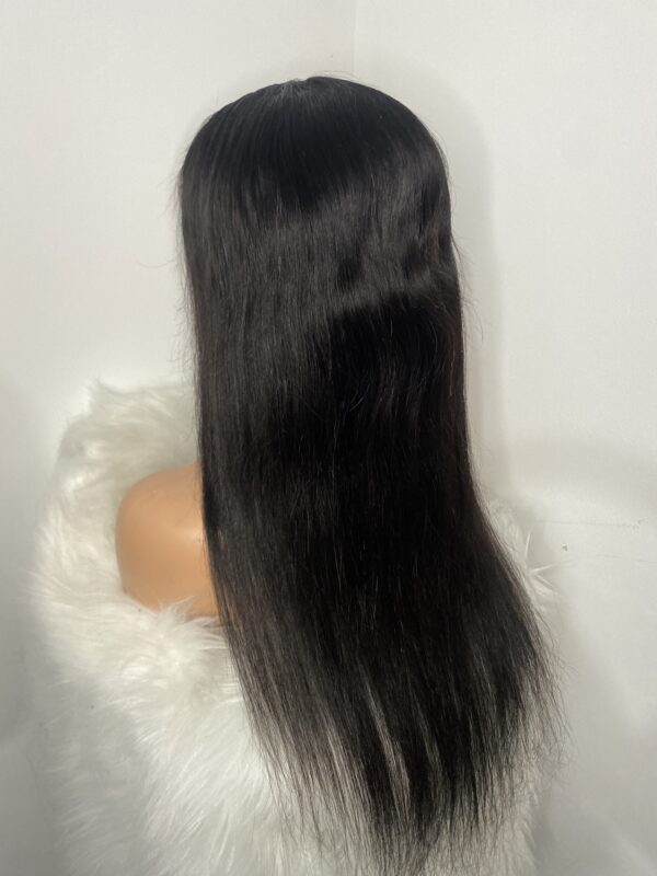IMG_7507 Human Hair Silky Straight Single drawn wig 24inches