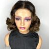 IMG_7801 SDD Virgin Human Hair Bouncy Wig (Brown)