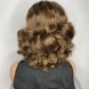 IMG_7805 SDD Virgin Human Hair Bouncy Wig (Brown)