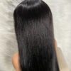 IMG_7847 SDD Bone Straight Raw Human Hair Wig (Black - 24inches)