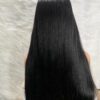 IMG_7851 SDD Bone Straight Raw Human Hair Wig (Black - 24inches)