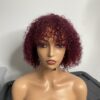 IMG_8201 Human Hair curly fringe Wig (colors available)