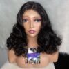 IMG_8204 14 Inches Virgin Human Hair Bouncy Wig