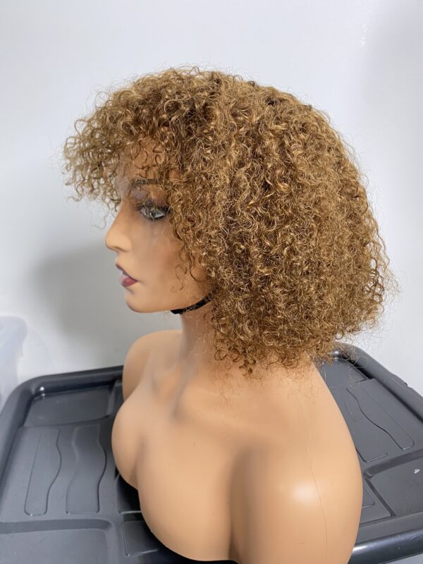 IMG_8235 Human Hair curly fringe Wig (colors available)