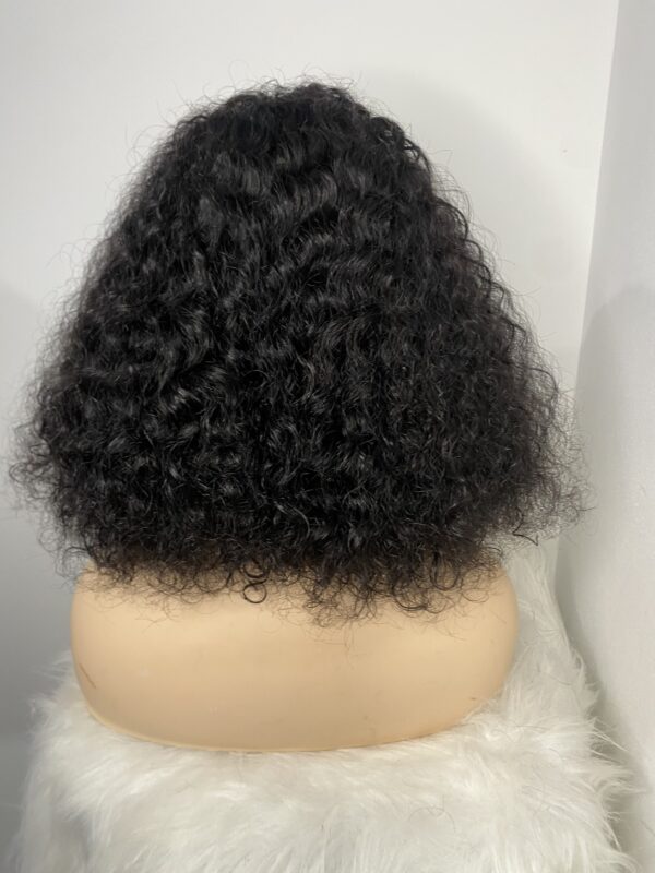 IMG_8336 Virgin Human Hair Water curls Tfrontal wig (14 inches)