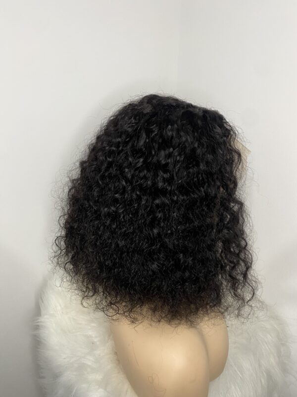 IMG_8342 Virgin Human Hair Water curls Tfrontal wig (14 inches)