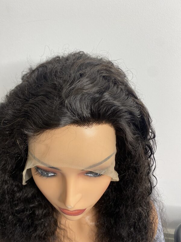IMG_8379 Human Hair Water curls Tfrontal wig (20 inches)