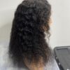 IMG_8383 Human Hair Water curls Tfrontal wig (20 inches)