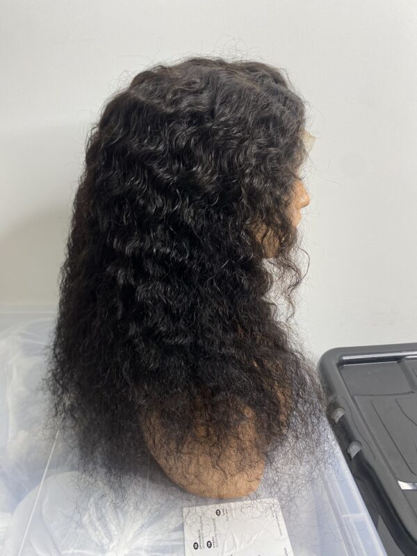 IMG_8383 Human Hair Water curls Tfrontal wig (20 inches)