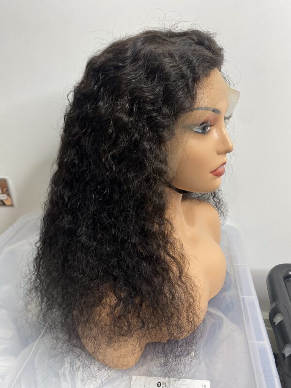 IMG_8384 Human Hair Water curls Tfrontal wig (20 inches)