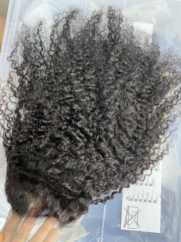 IMG_8434 Virgin Human Hair curly frontal Wig (28 inches)