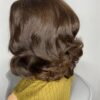 IMG_8508 Brown Raw Vietnamese Human Hair SDD Bouncy Wig